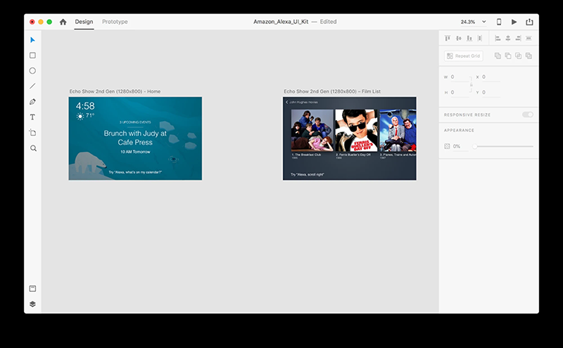 多模式界面设计-adobe xd