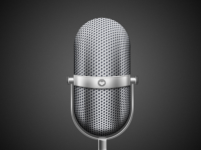 麦克风  临摹