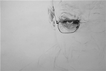 王f_手绘人物《绝命毒师》walter white|纯艺术|绘画
