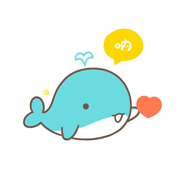 夏日鲸鱼 | 表情包