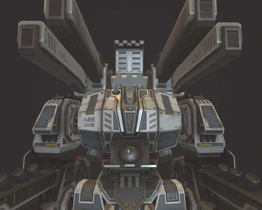 武装机甲_Titan雷神|机械\/交通|三维|Scott_ren -