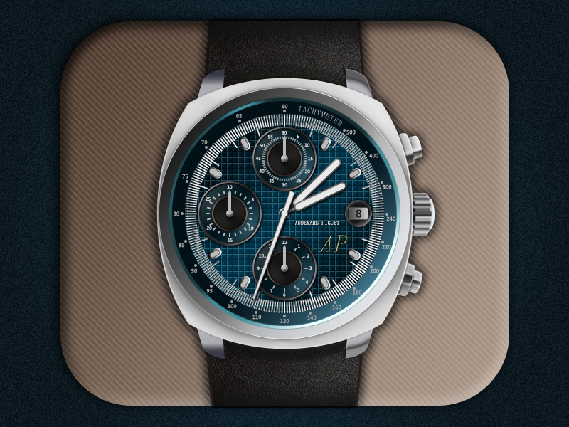 拟物_手表|图标|GUI|冬丶冬 - 原创设计作品 - 站酷 (ZCOOL)