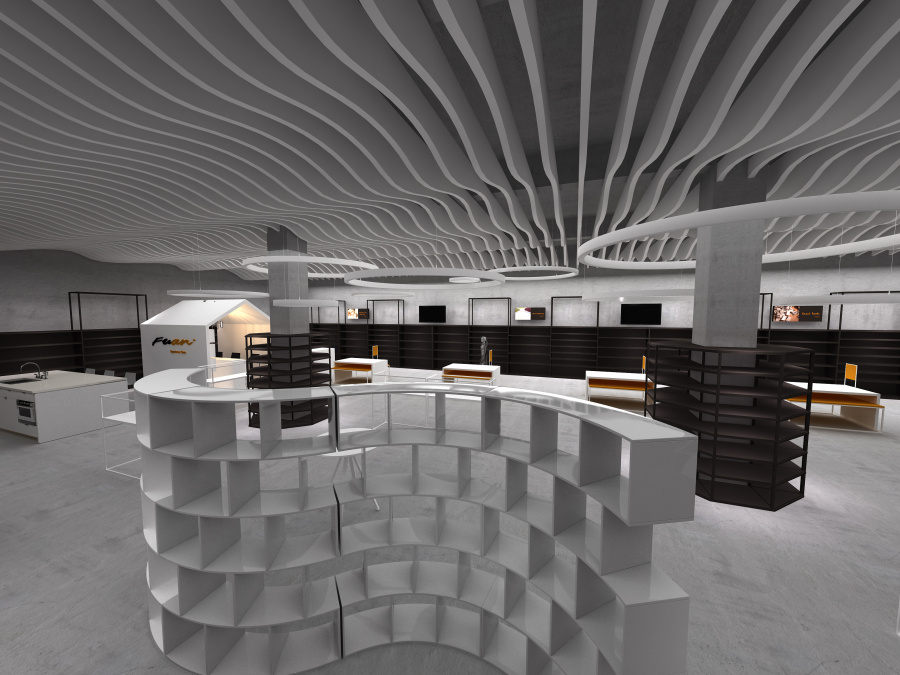 深圳前海 FUAN 跨境电商品牌设计|展示\/橱窗\/店