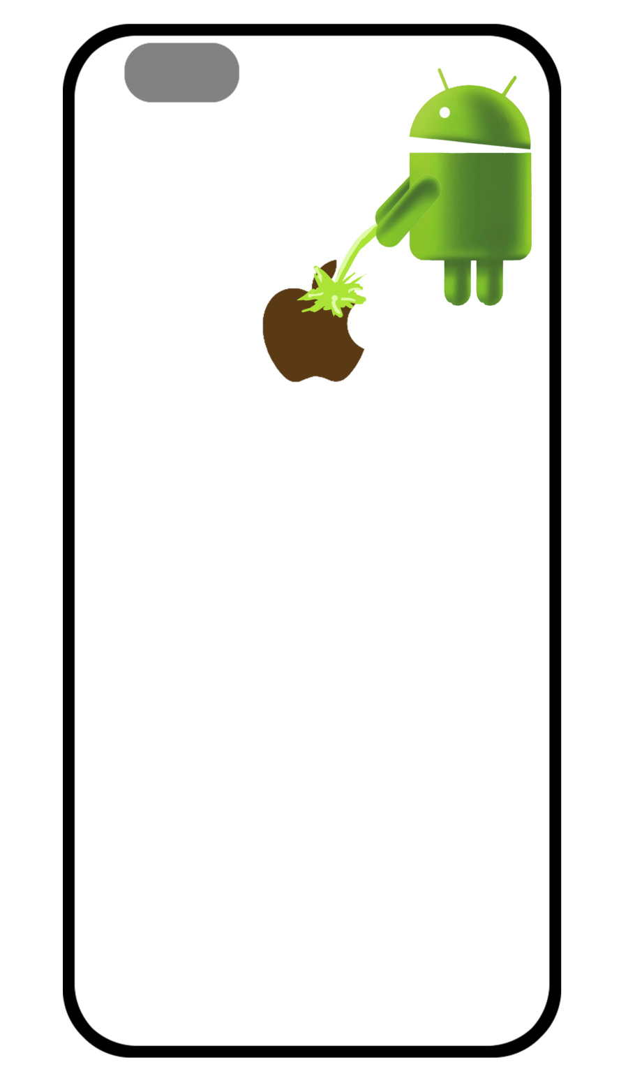 苹果手机壳个性设计|VI\/CI|平面|黑泡沫的飘逸 -