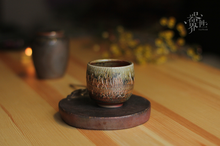 器世界精品柴烧茶具 吴祚熊 台湾茶具柴烧爆裂纹杯 手工拉胚柴烧茶杯 陶瓷个人品杯 |其他手工|手工艺|器世界精品茶具 - 原创设计作品 - 站酷 (ZCOOL)