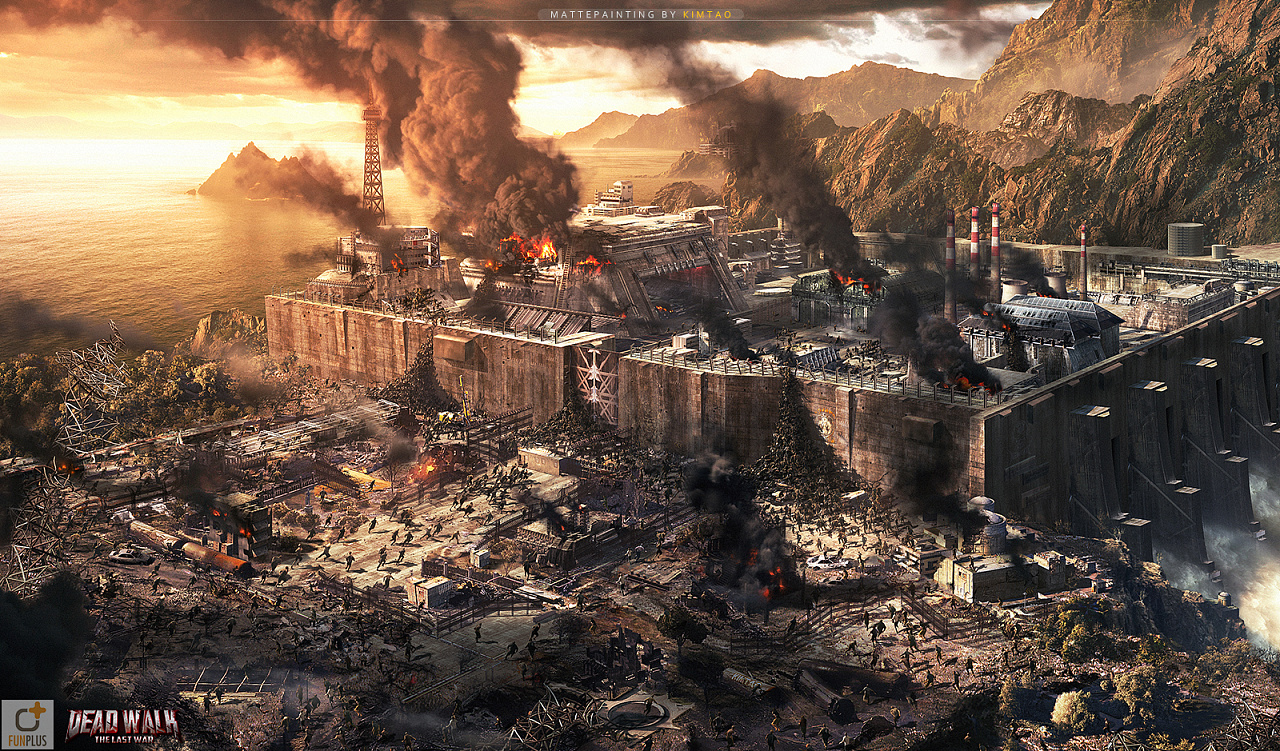 《THE LAST WAR－僵尸围城》海报设计