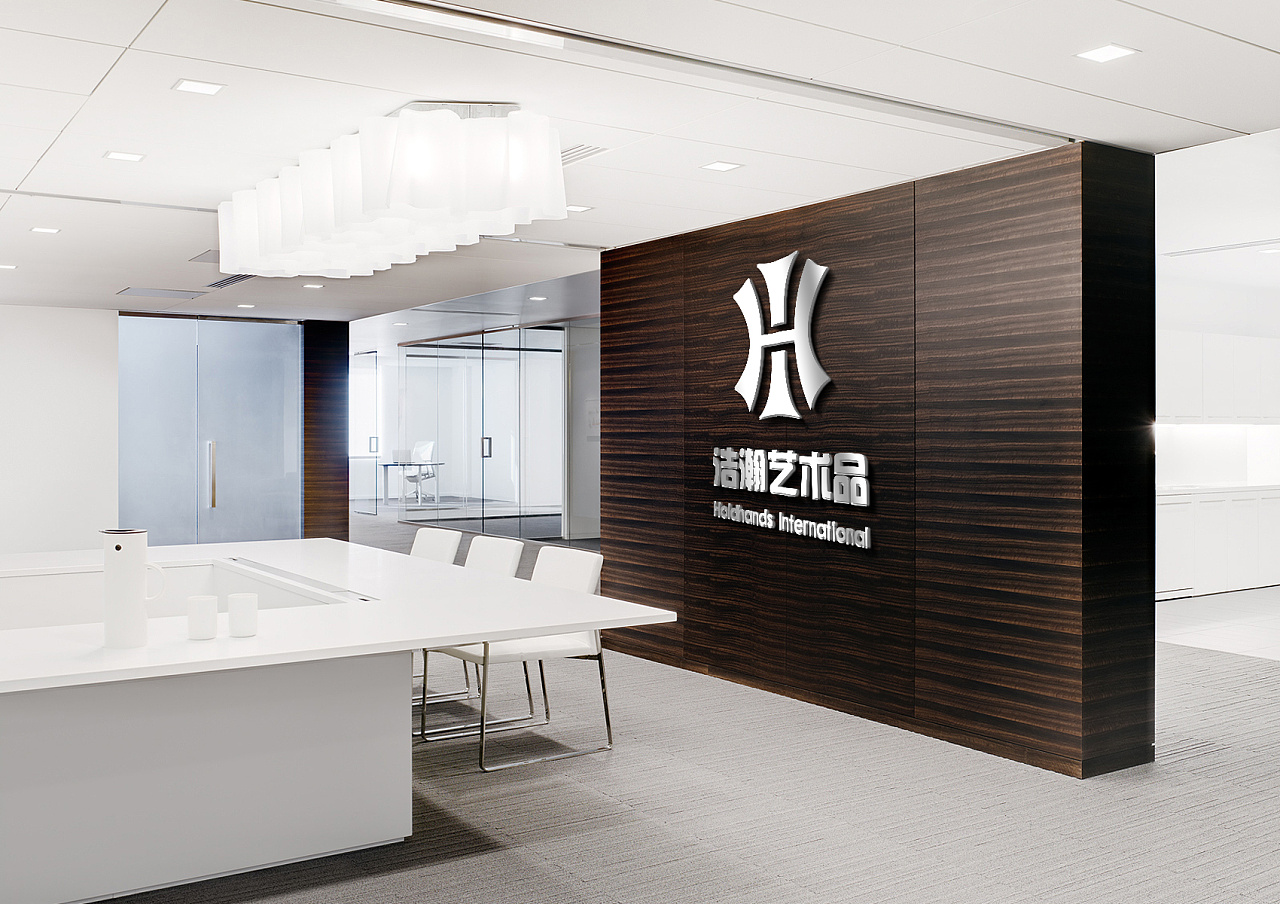文化墙效果 logo墙
