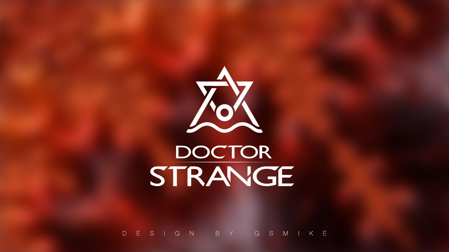 奇异博士 周边设计logo of doctor strange by gsmike