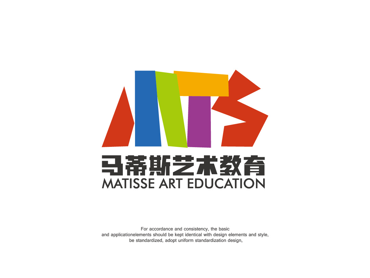 马蒂斯艺术教育logo设计