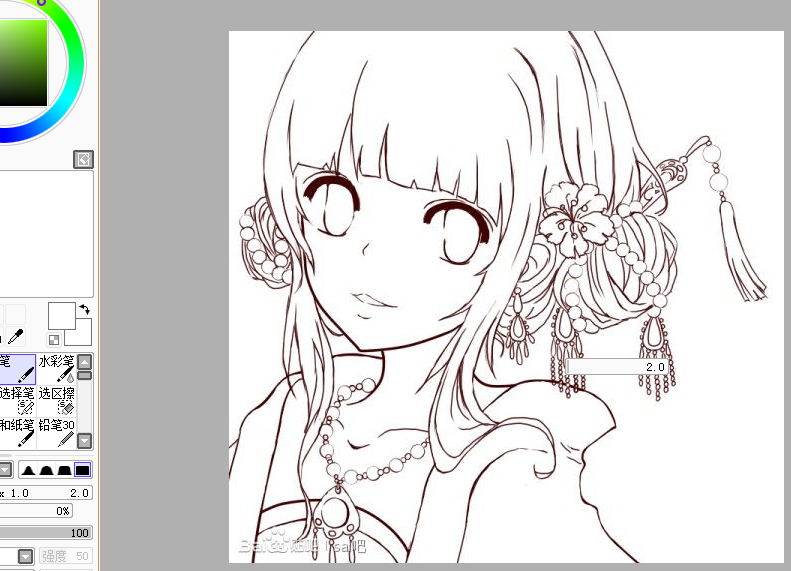 线稿眼睛上色教程|绘画习作|插画|无心vean - 原创设计作品 - 站酷 (ZCOOL)