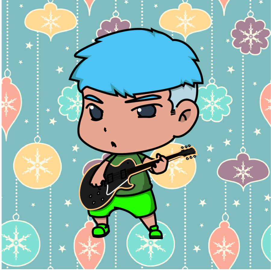 Q版乐队|单幅漫画|动漫|XEE_HOM - 原创设计作