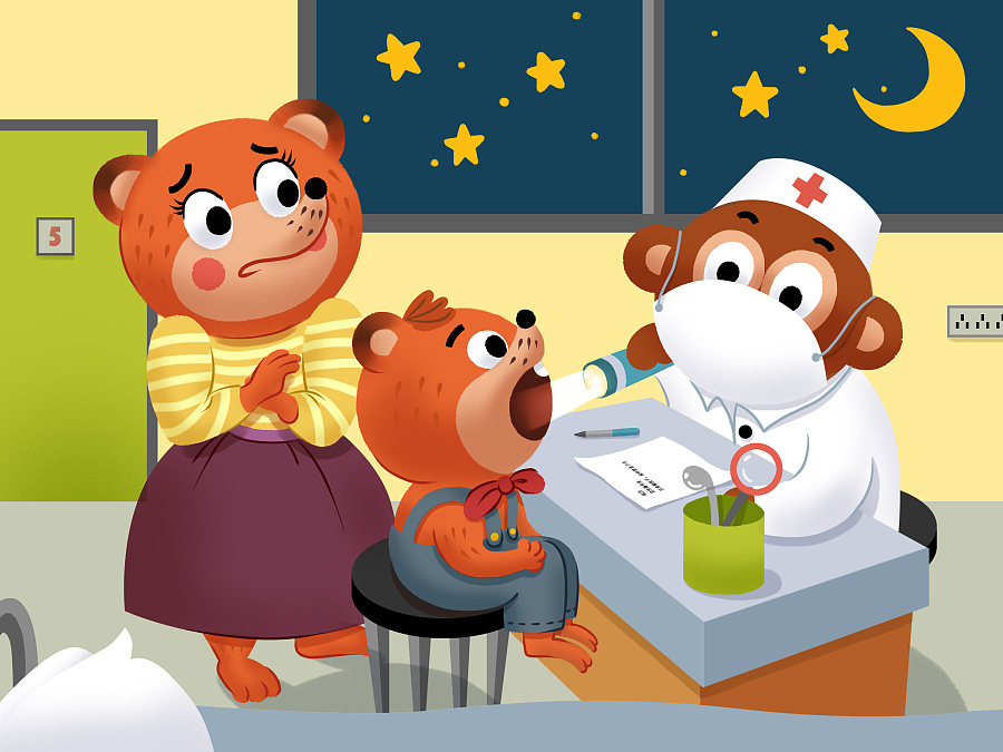 儿童绘本(熊熊的故事)|儿童插画|插画|ez2fok - 原创设计作品 - 站酷 (ZCOOL)