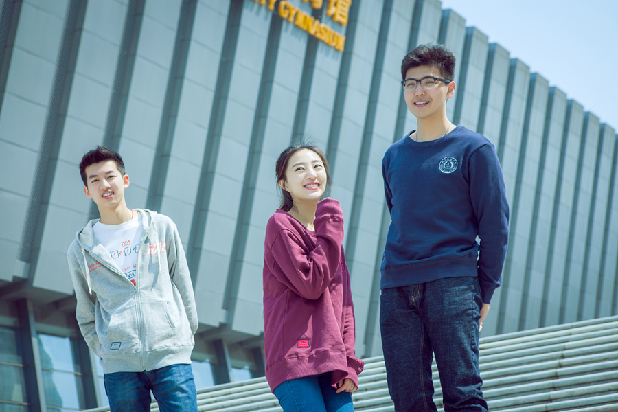 校园文化衫宣传照|人像|摄影|baiyang421 - 原创