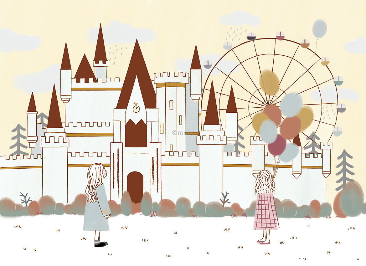 《星星上的人》内文插画