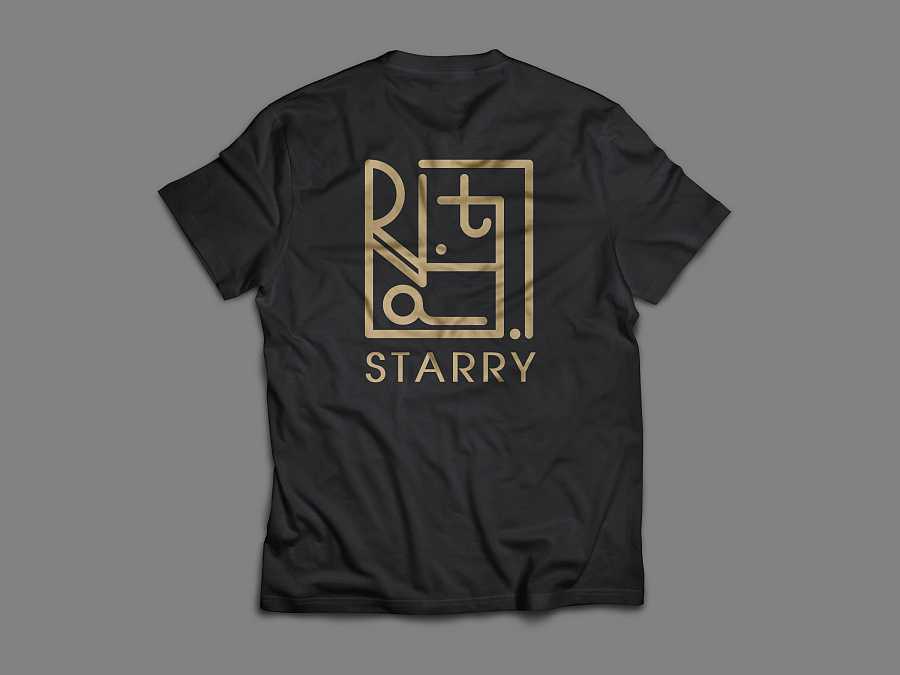 STARRY服装潮牌-品牌形象提案-logo设计及延