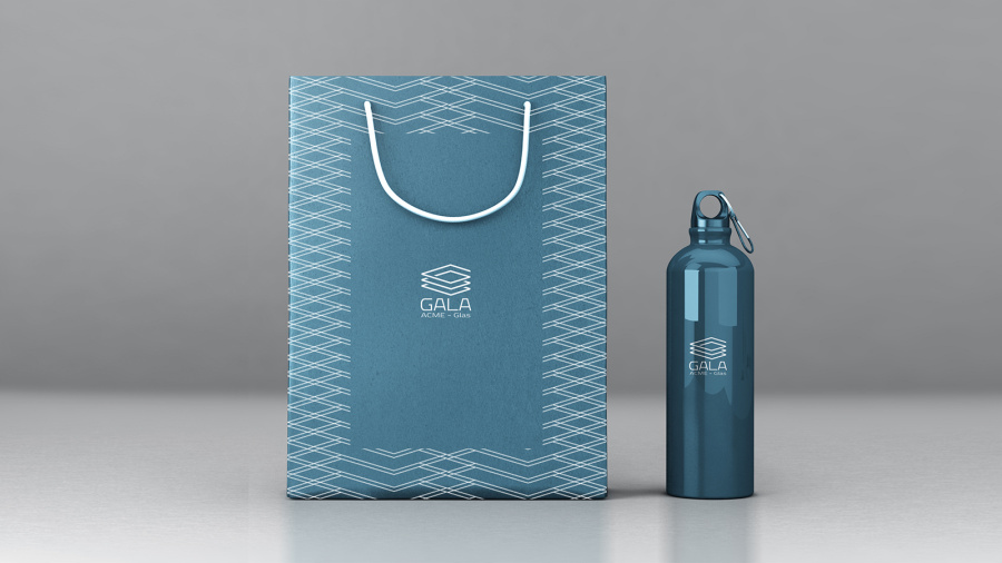 两个品牌Logo设计-玻璃\/化妆品|VI\/CI|平面|回声