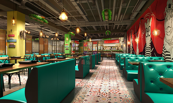 【郫县潮汕牛肉汤锅店】成都火锅店设计|成都