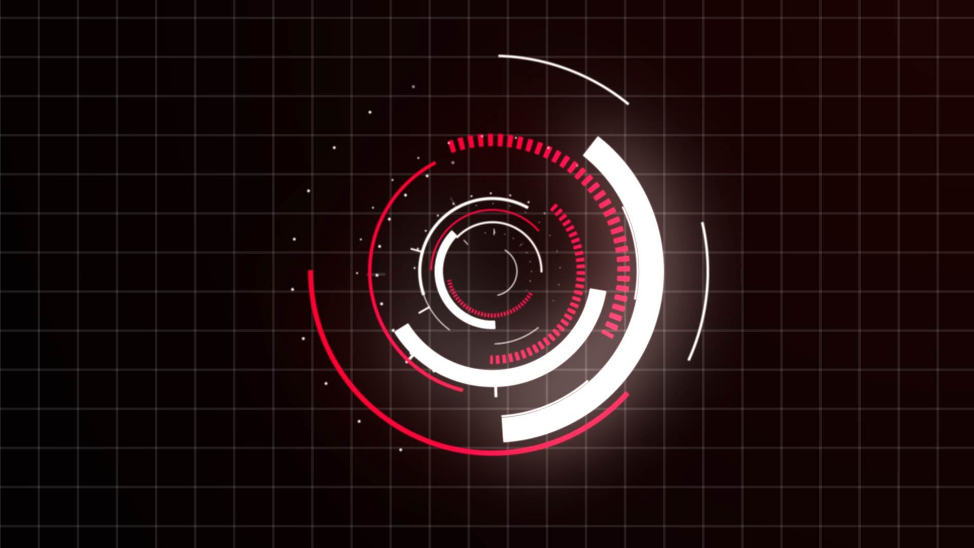 科技感ae动效临摹练习|ui|动效设计|未出师 - 原创