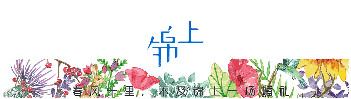 微信动图第二波——锦上婚礼