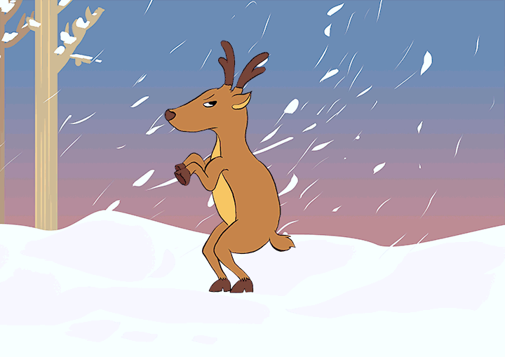 圣诞贺卡|插画|插画习作|liutian110120 - 原创作品