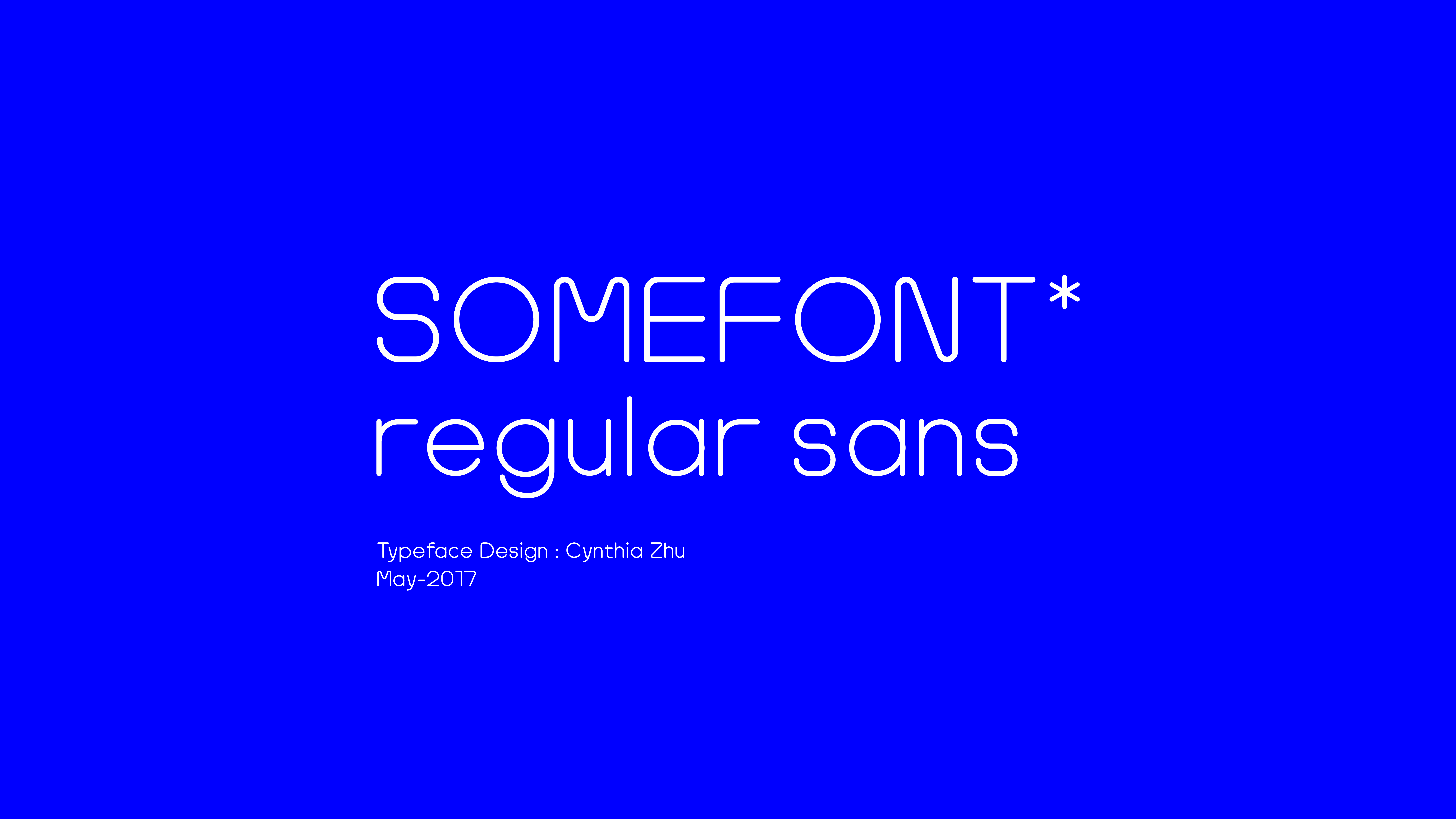 somefont西文字体设计 | 免费下载|平面|字体/字形|z