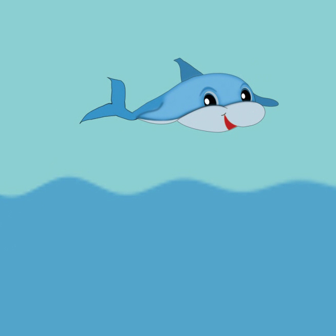 AE动画小海豚|动效设计|UI|宗小艳 - 原创设计作