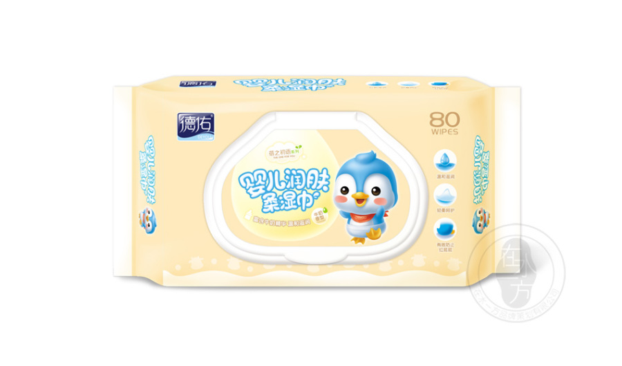德佑-婴童湿巾用品包装设计\/品牌策划-在水一方