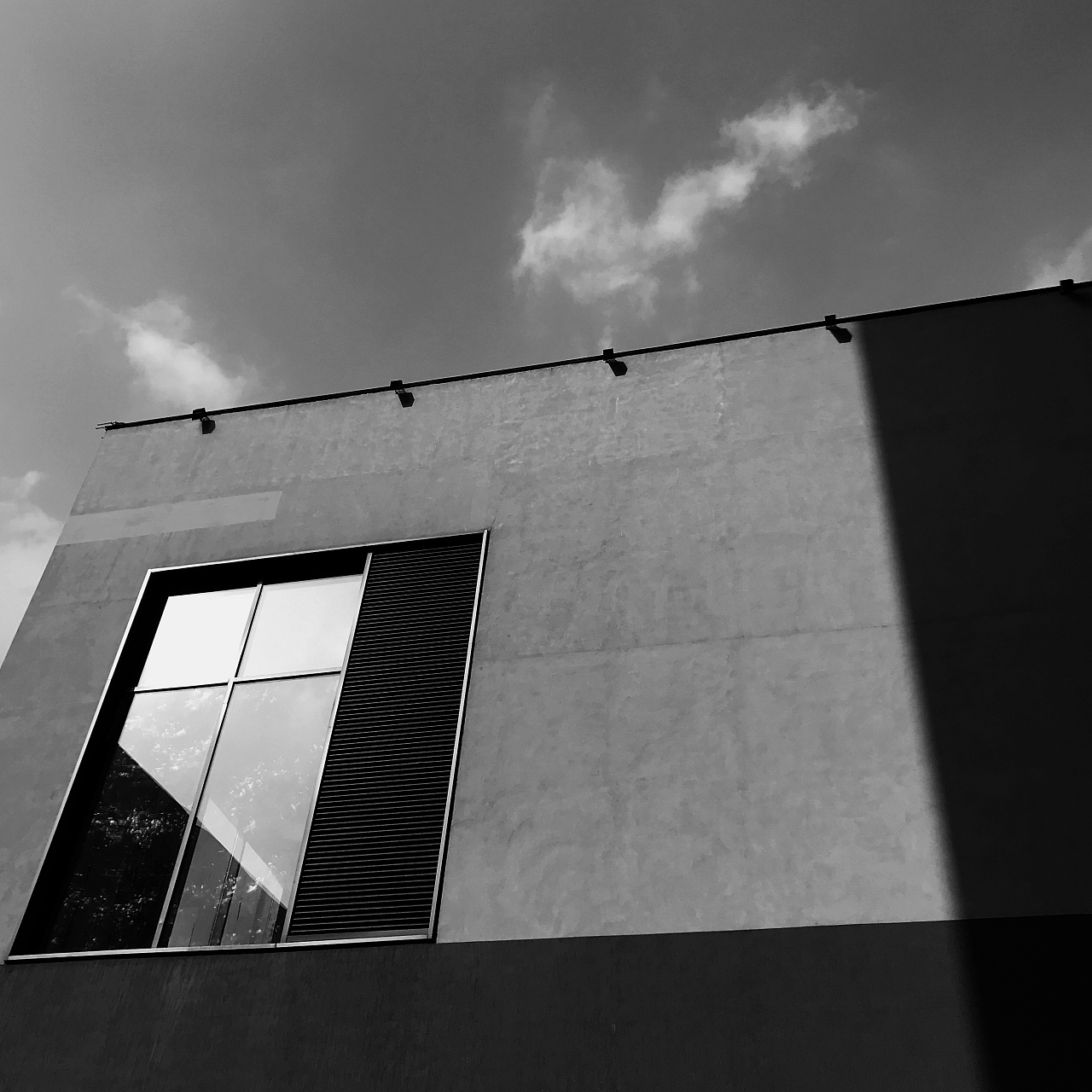 手机摄影-黑白建筑