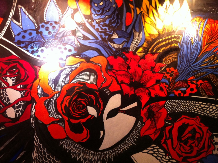 墙上足迹 文刀|涂鸦\/潮流|插画|文刀绘 - 原创设计