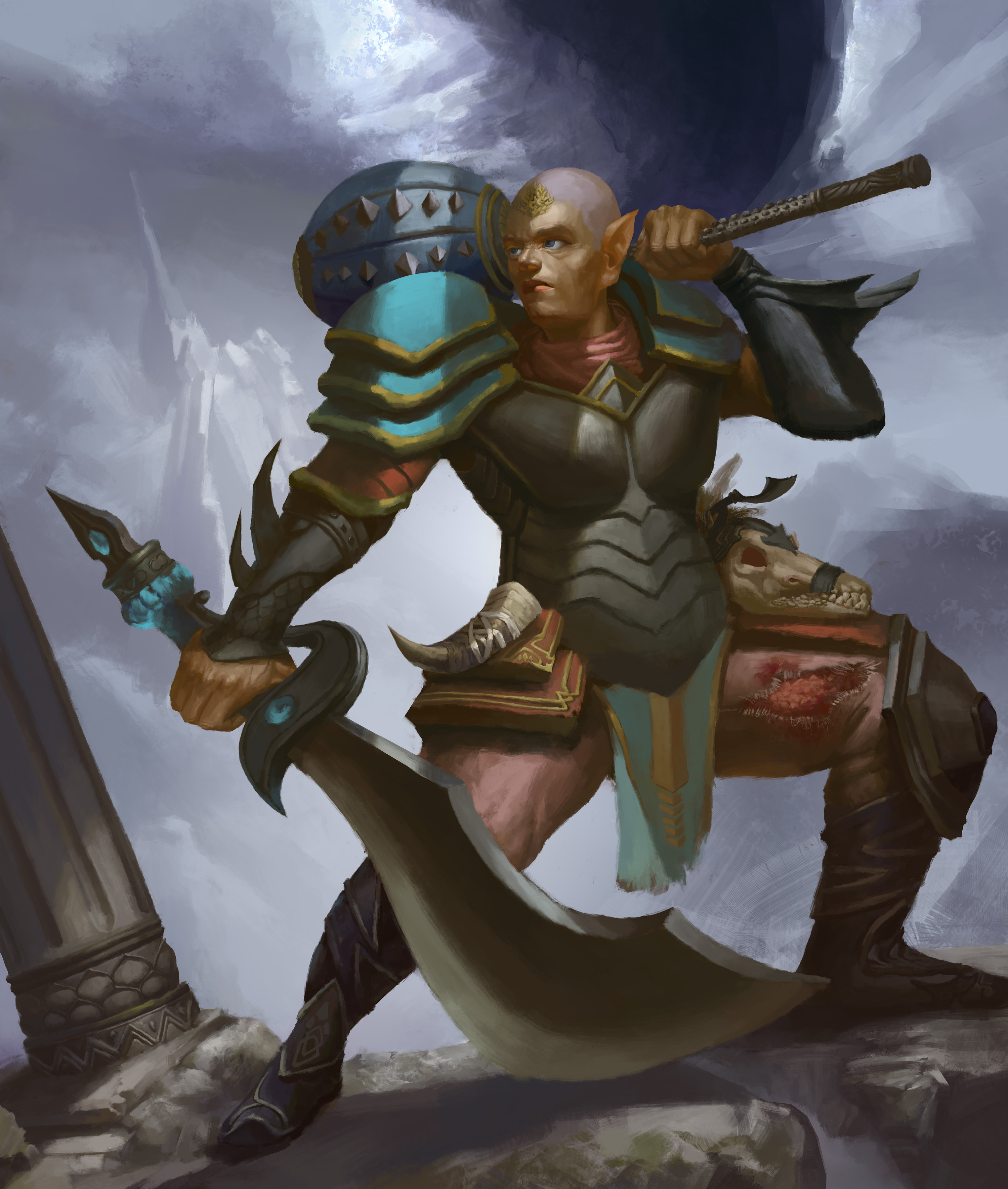 大锤子|插画|游戏原画|桃林豆腐 - 原创作品 - 站酷 (ZCOOL)