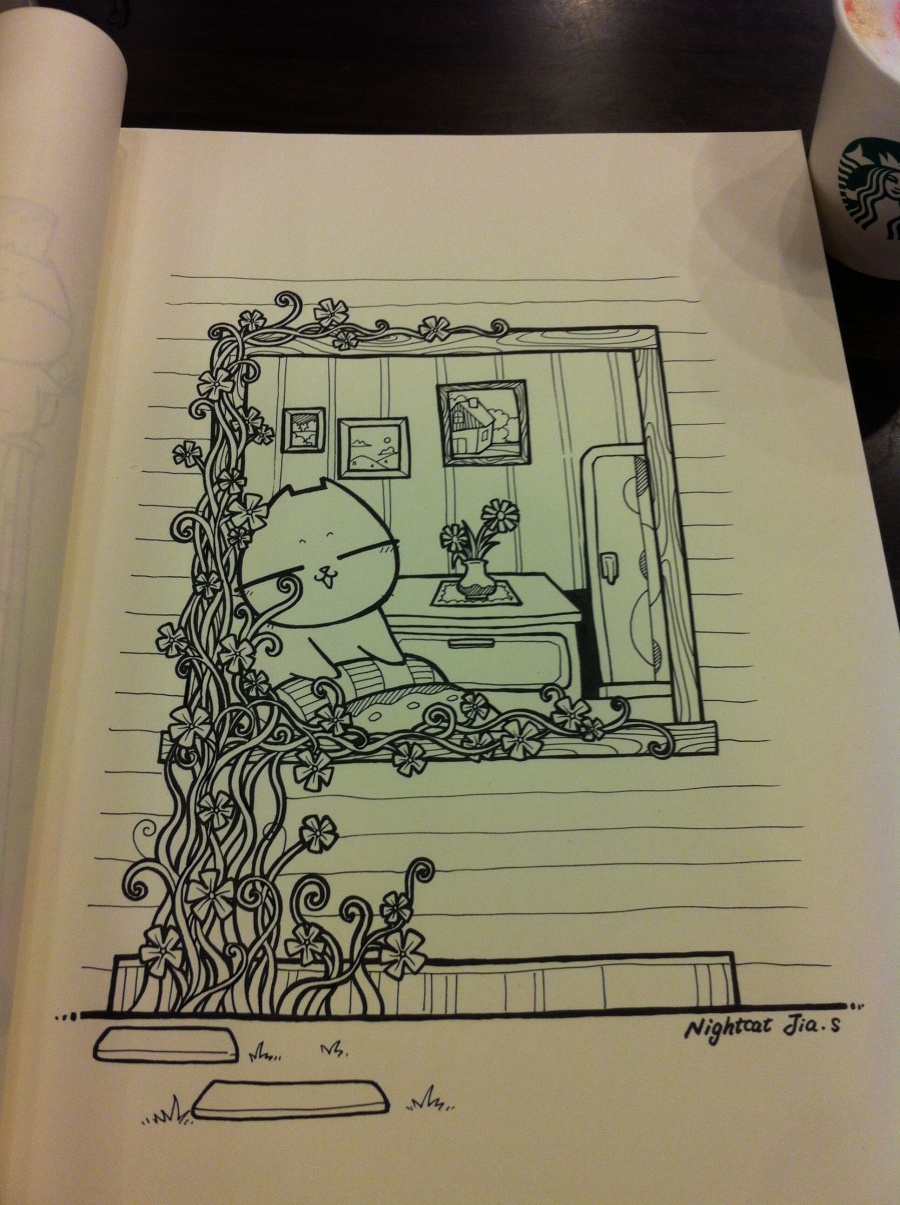 绘本《给我一支水笔还你一个世界》||插画|Nca