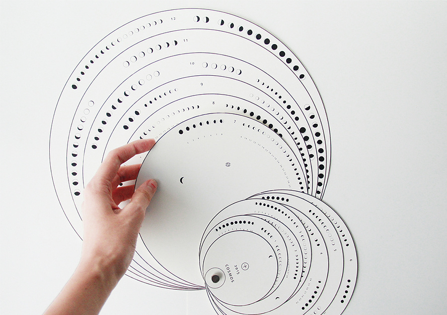 月相日历设计|书籍|平面|王玥琪 - 原创设计作品