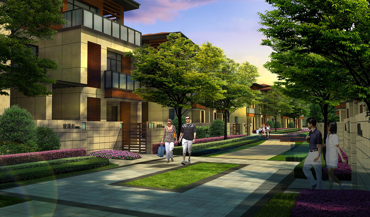 草图大师 lumion|空间|景观设计|邱小小帅 - 原创