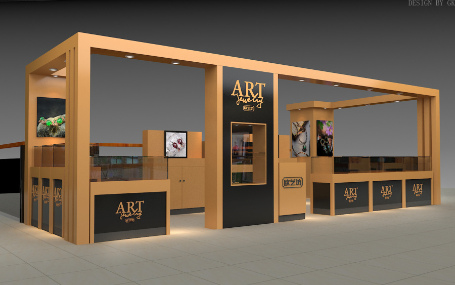 商场展示展台布置|展示\/橱窗\/店面设计|空间\/建