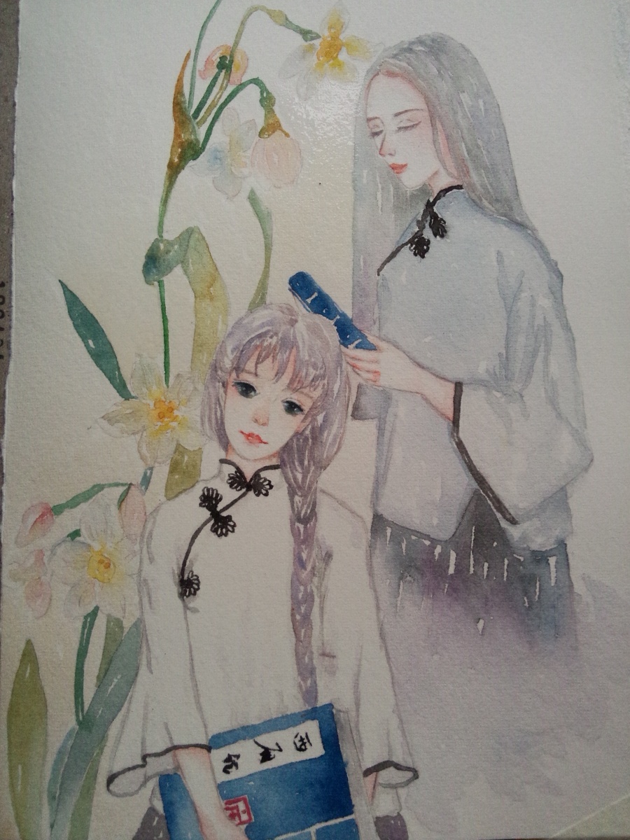 如梦令|绘画习作|插画|Monica唐 - 原创设计作品