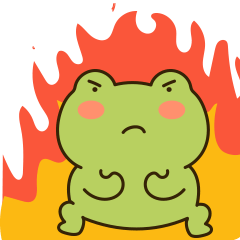 开馨蛙2|动漫|网络表情|蛙蛙龟龟 - 原创作品 - 站酷