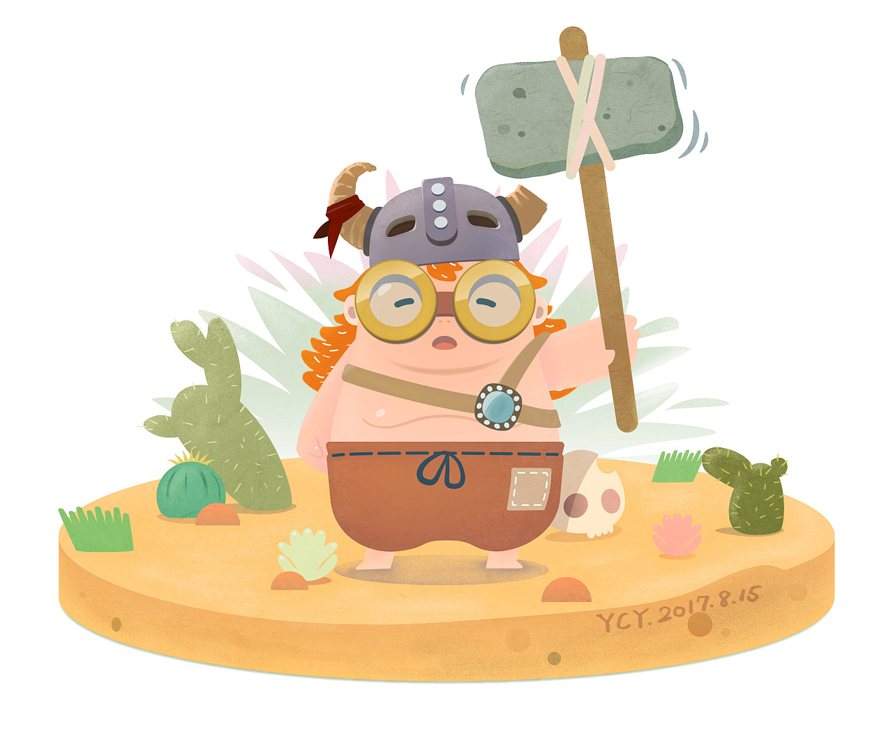 胖胖的牛蛋蛋 呆萌的外表下 有着惊人的