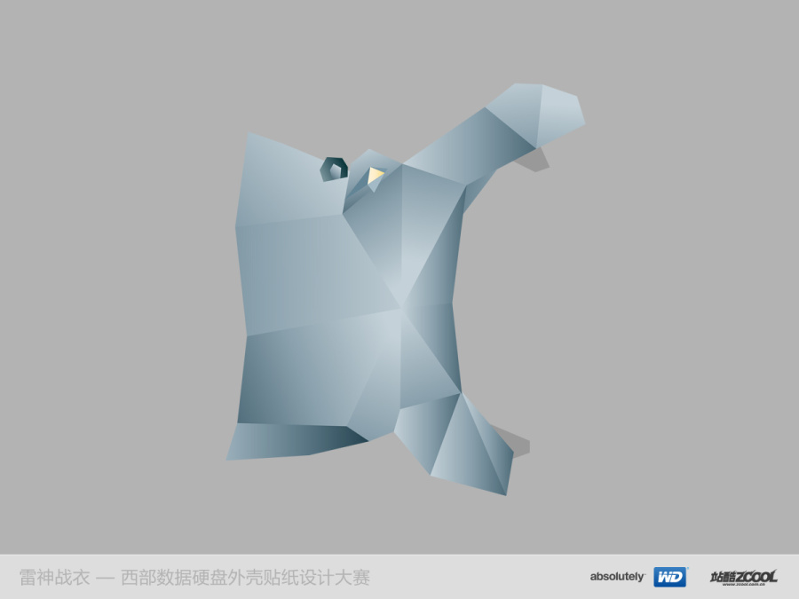 雷神战衣-青蓝河马|其他绘画|插画|rainman08 -