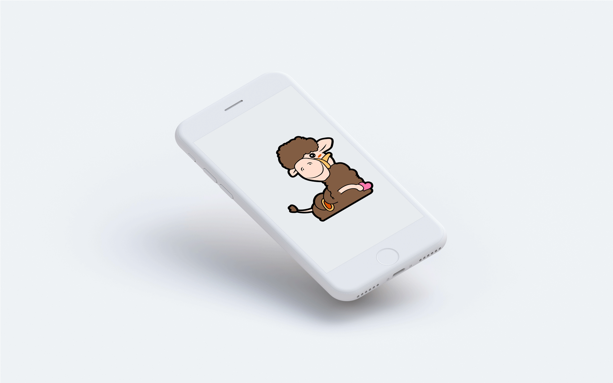 新吉祥物形象来自该集团吉祥物,动态表情设计由团队完成,动态gif制作