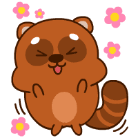 【原创表情】小浣熊滚滚