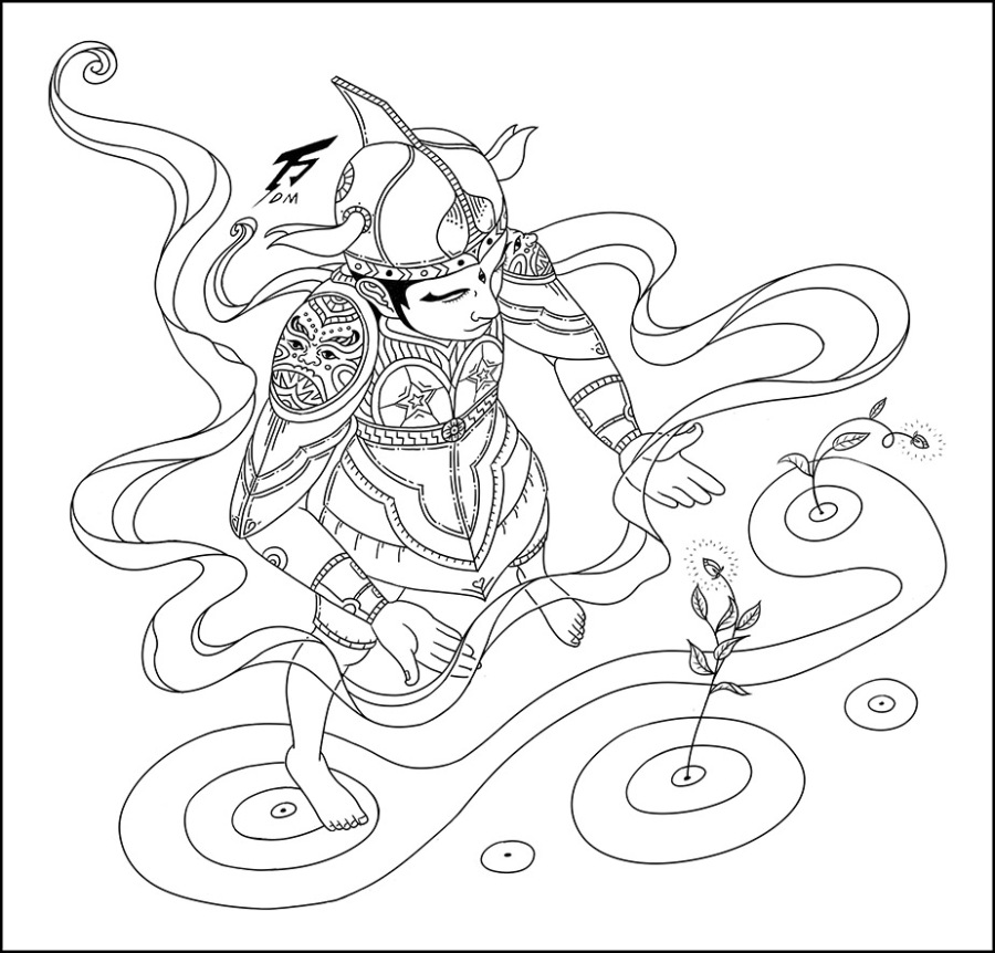 生长|概念设定|插画|万渡木 - 原创设计作品 - 站