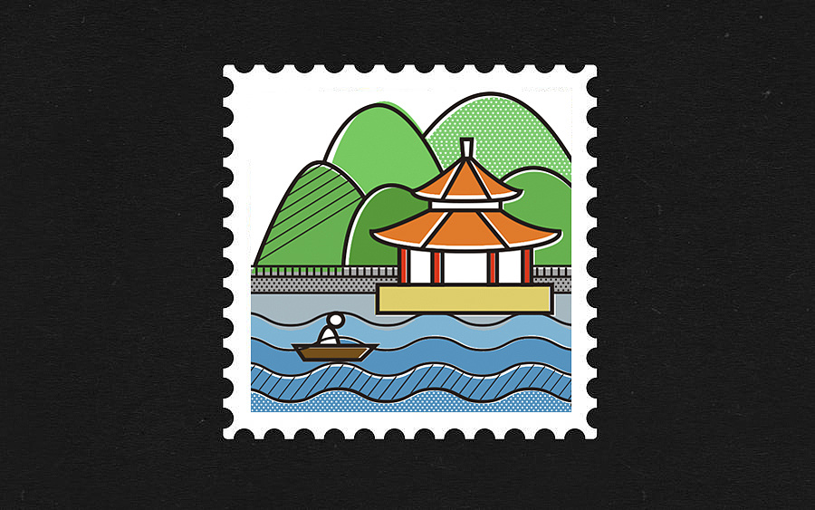 潮州八景之一——西湖渔筏