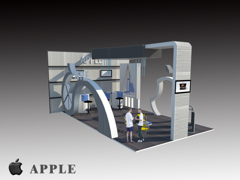 学生时代-apple临时展厅