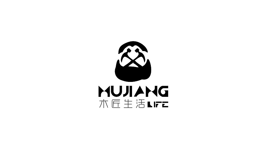 木匠生活logo设计