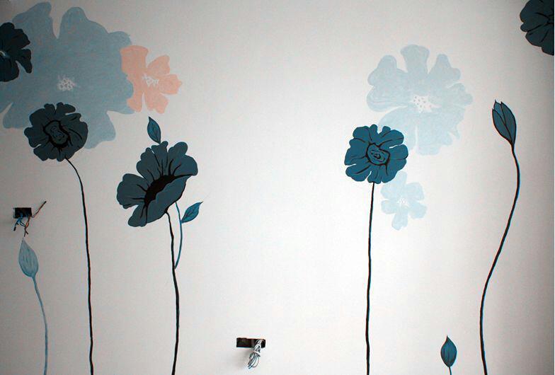 菠萝创意手绘-墙绘作品|其他艺创|纯艺术|敖启翔