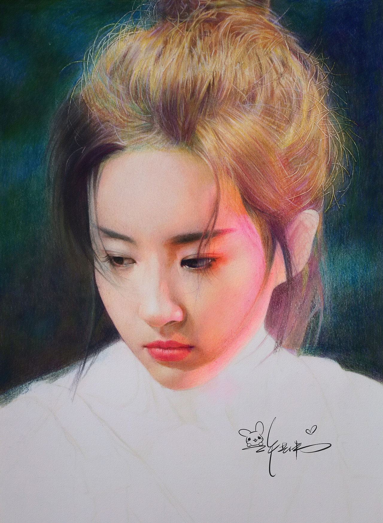 【刘亦菲--二代妖精】彩铅手绘