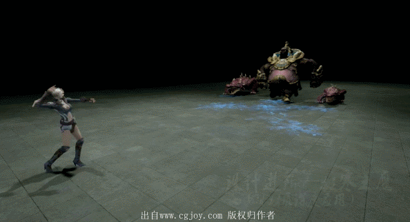 虚幻4制作次世代级别的游戏特效作品,cgjoy格子的倾力之作,希望大家