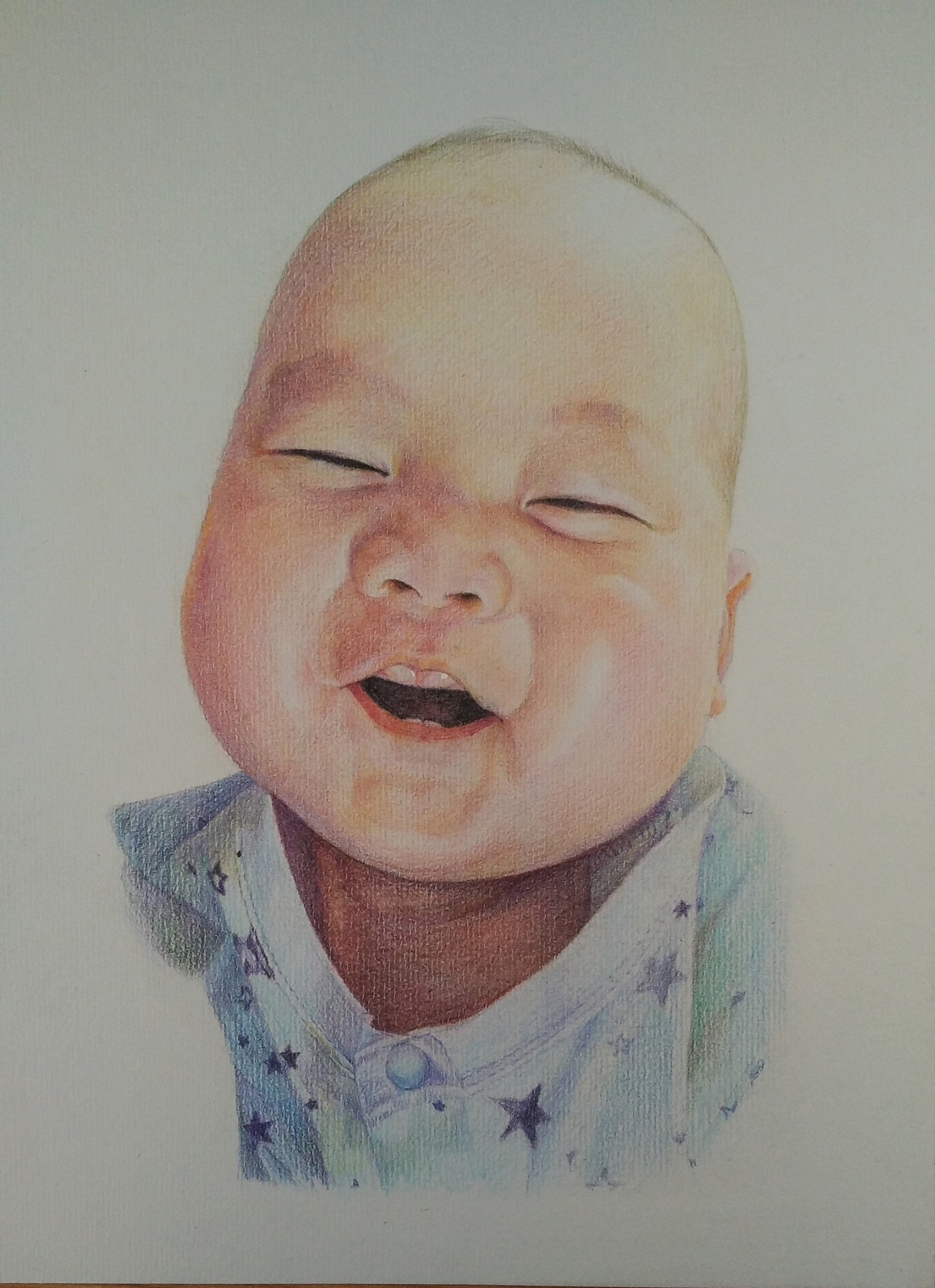 弥勒佛——大胖小子|纯艺术|绘画|五月的秘密 - 原创