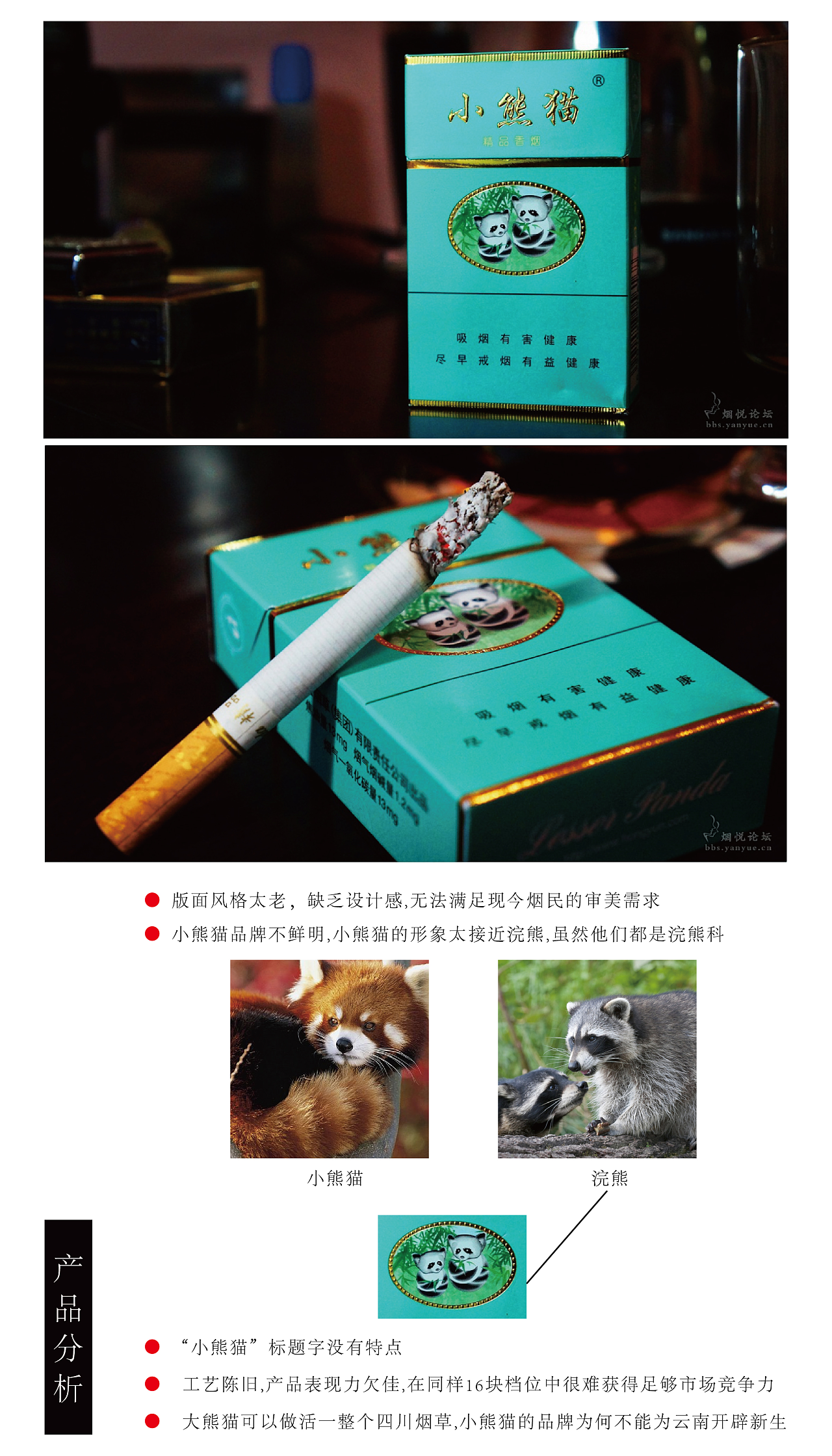 【日常】 云南红云红河烟厂 小熊猫|平面|包装|