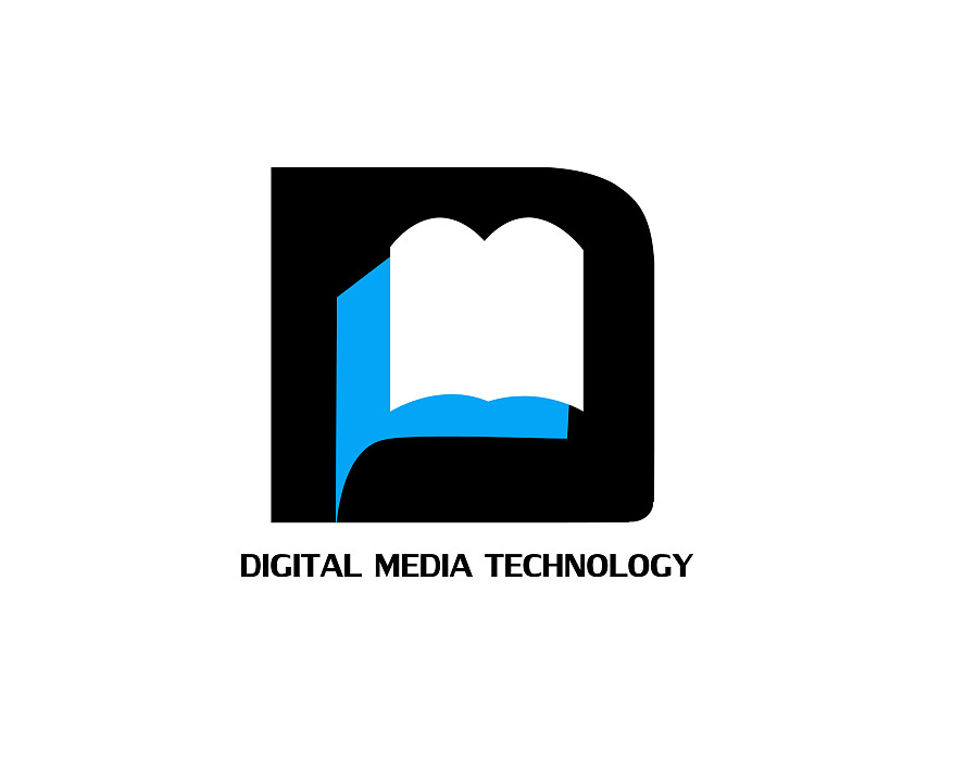 数字媒体技术专业logo设计习作|标志|平面|linfa